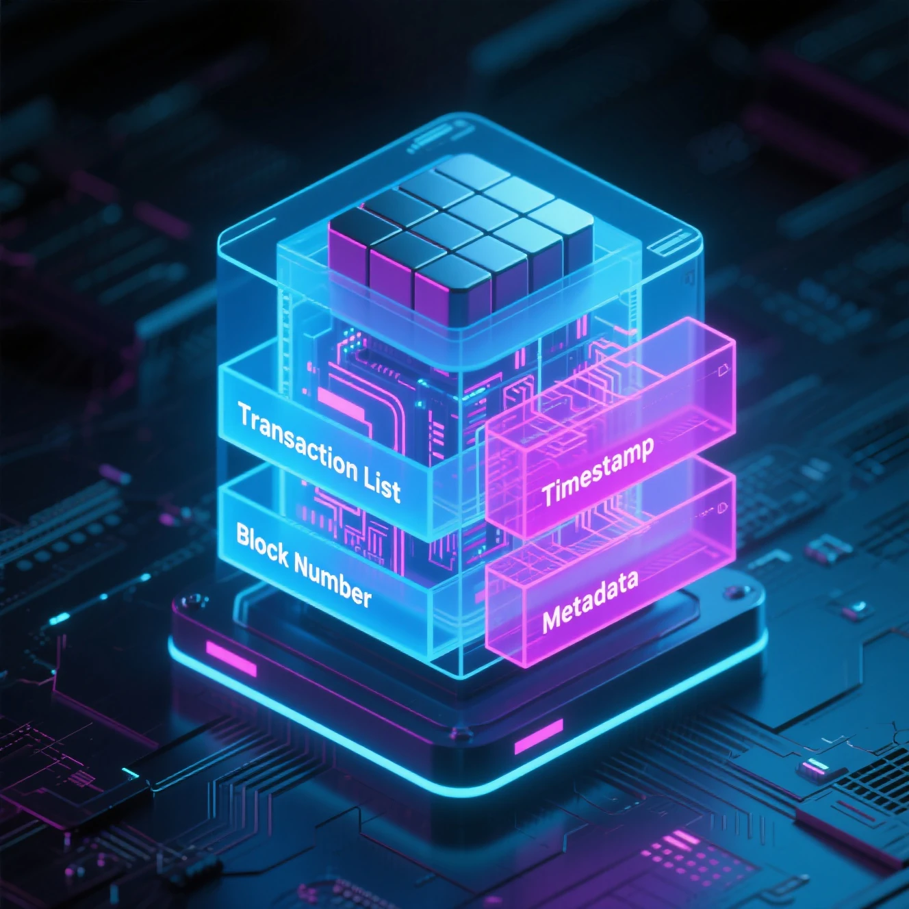 Data is Collected Inside a Block