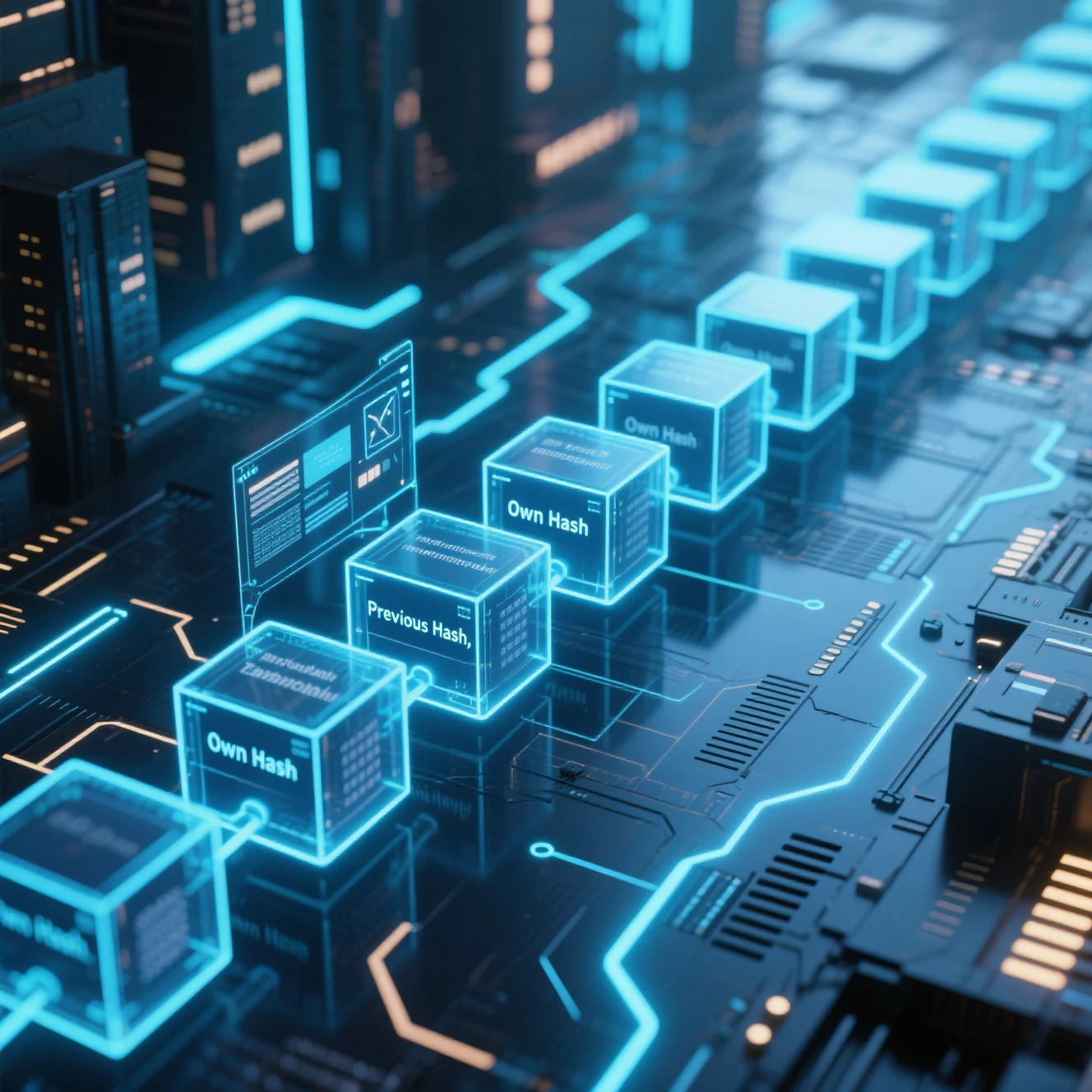 Linking to the Previous Block 